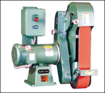 These two wheel grinders provides vigorous contact wheel, workrest, and platen grinding